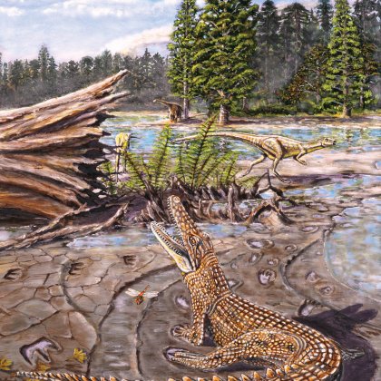 An artist’s rendering of Isisfordia duncani. Credit: Matt Herne.